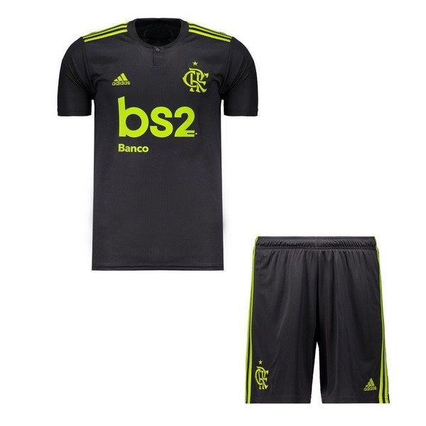 Camiseta Flamengo 3ª Niños 2019/20 Verde Negro